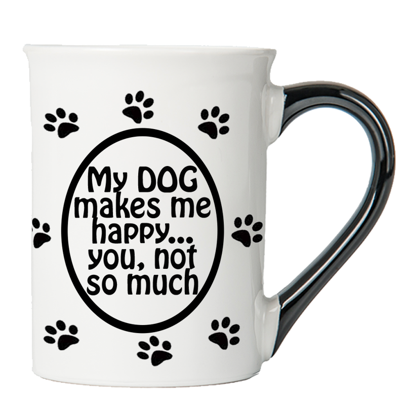 Stay Pawsitive Mug — Happy Dog Wellness