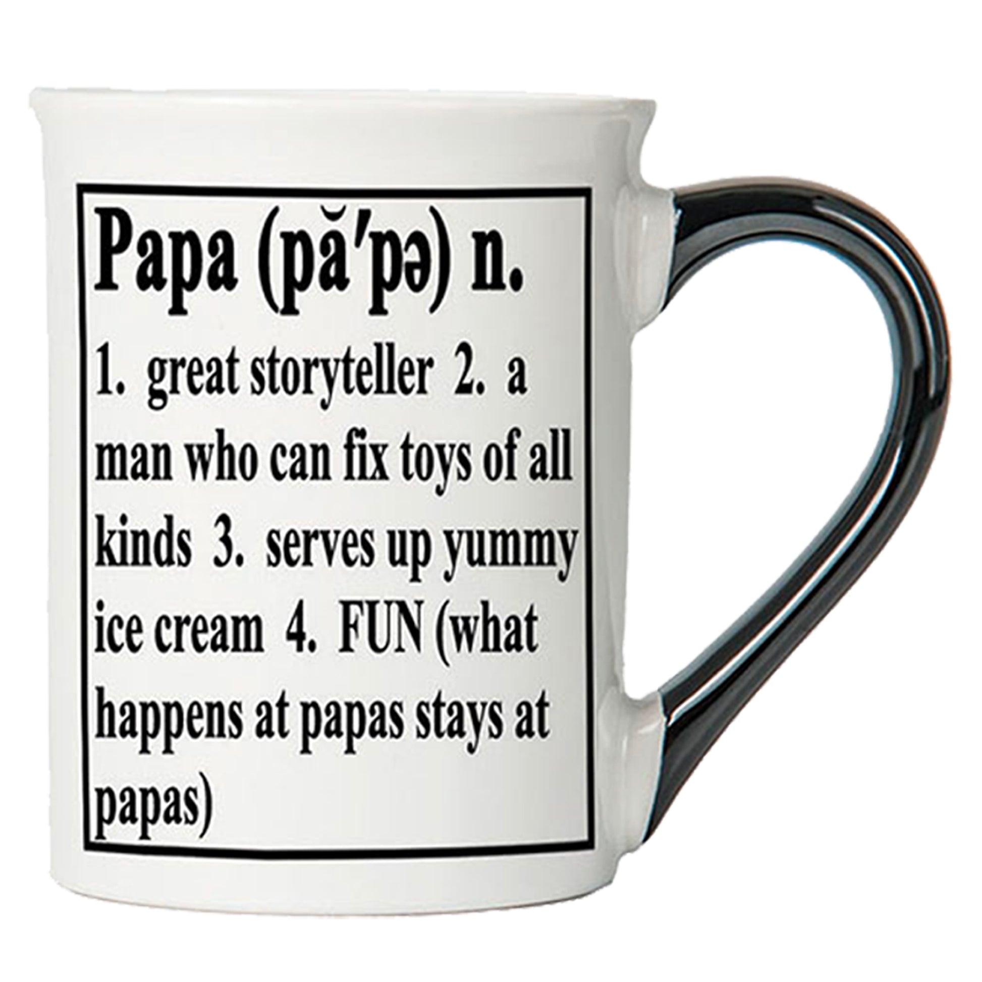 Cottage Creek Papa Coffee Mug, Best Papa Gifts