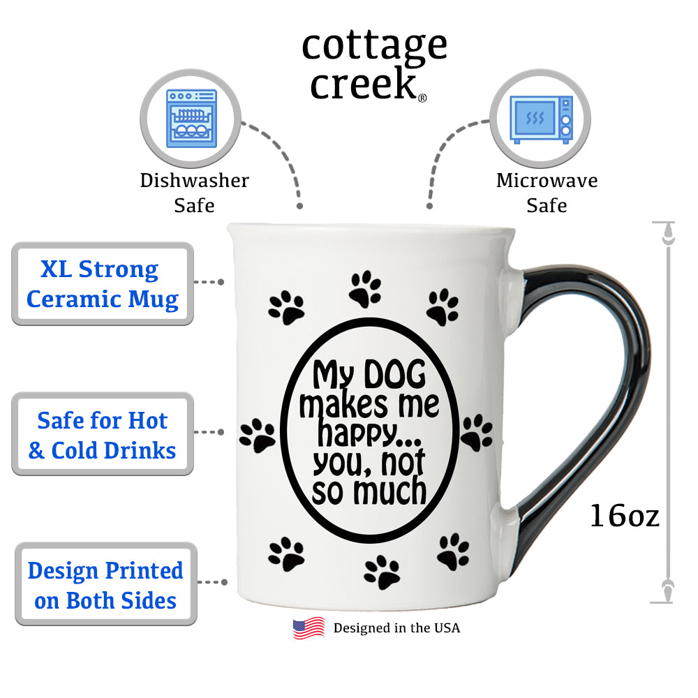 Stay Pawsitive Mug — Happy Dog Wellness